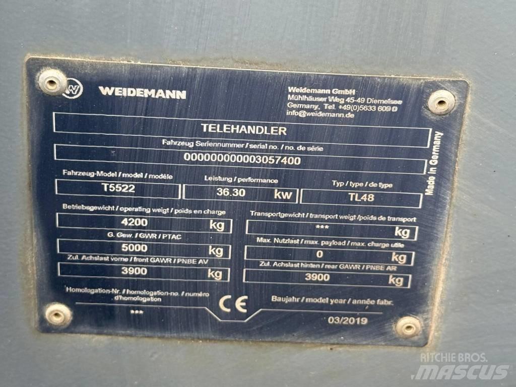 Weidemann T5522 農業用テレハンドラー
