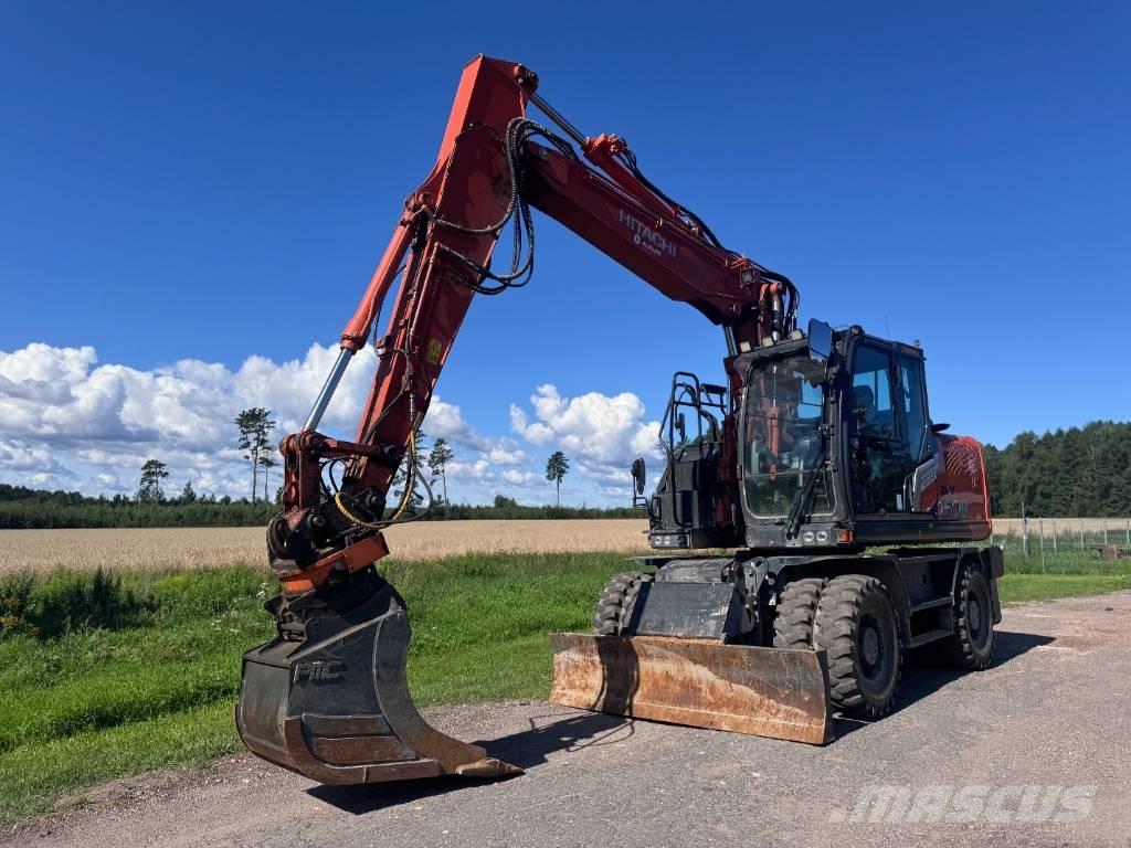 Hitachi ZX150W-7 ホイール式油圧ショベル（パワーショベル・ユンボ・バックホー）