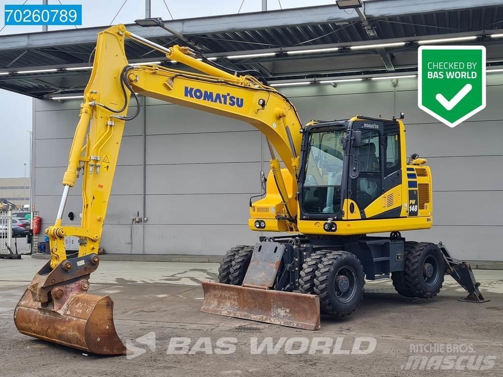 Komatsu PW148 -11 ホイール式油圧ショベル（パワーショベル・ユンボ・バックホー）