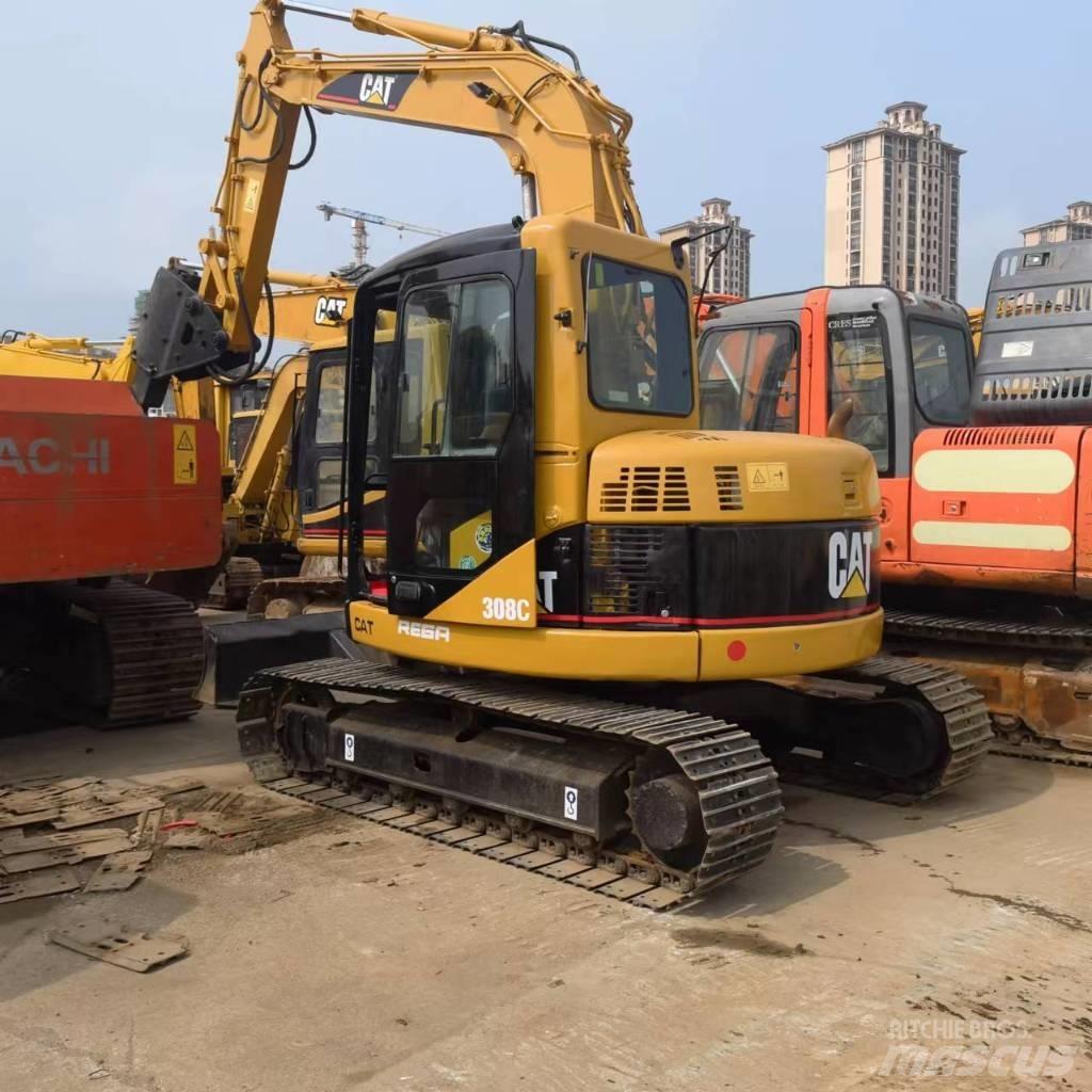 CAT 308 C 中型油圧ショベル 7ｔ-12ｔ（ユンボ・パワーショベル・バックホー）