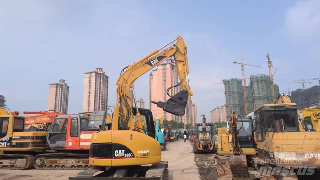 CAT 308 C 中型油圧ショベル 7ｔ-12ｔ（ユンボ・パワーショベル・バックホー）
