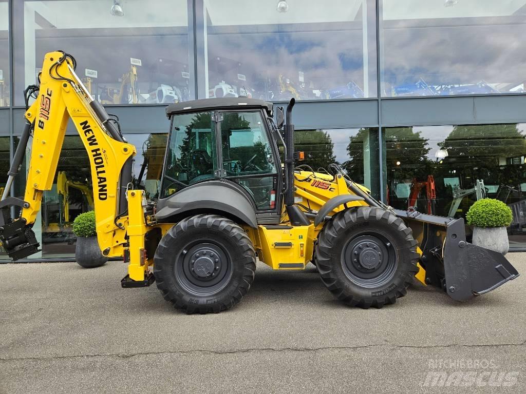 New Holland B 115 C バックホーローダー