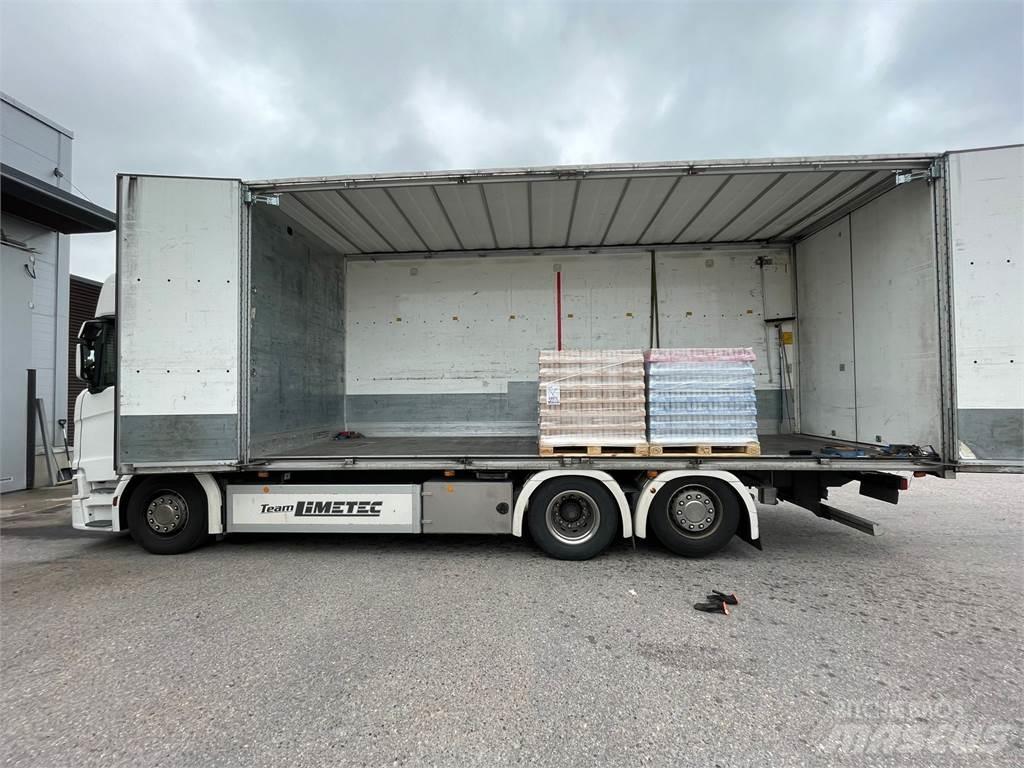 Scania R 500 6X2 ボックスボディー、ウイング、箱車