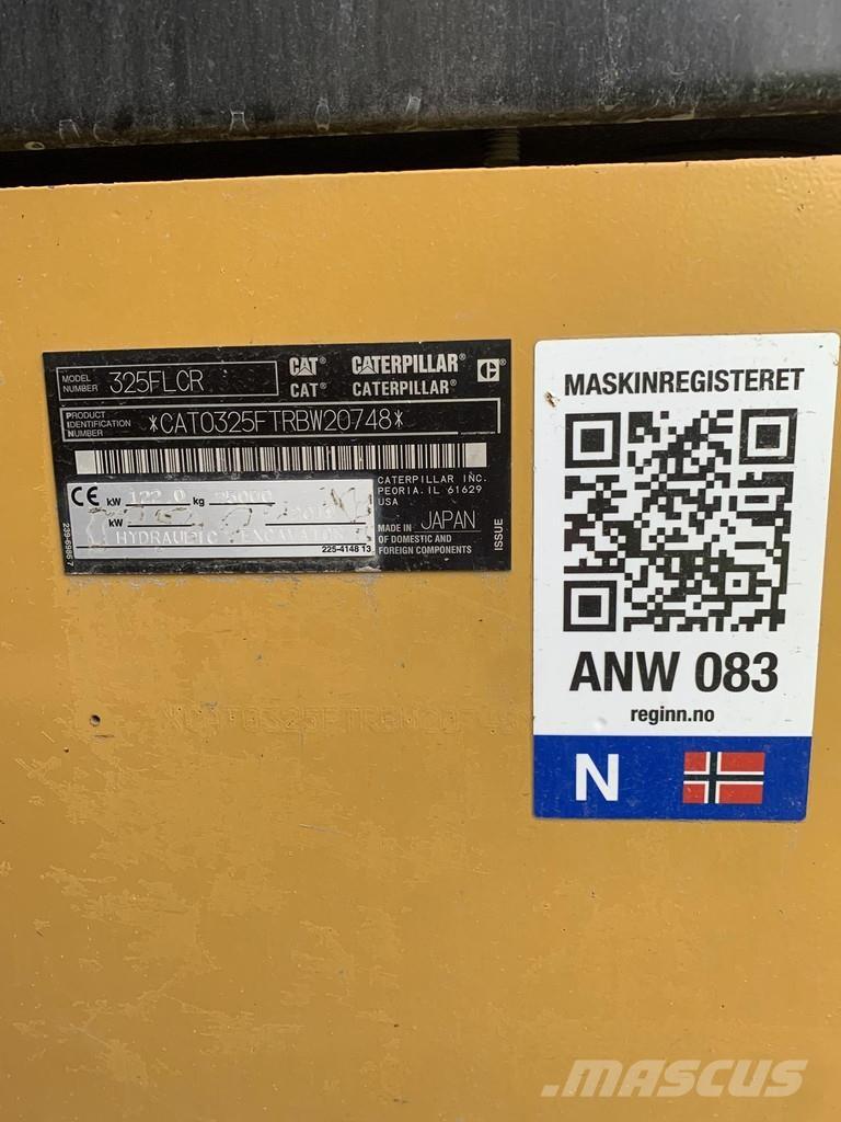 CAT 325F 特殊油圧ショベル