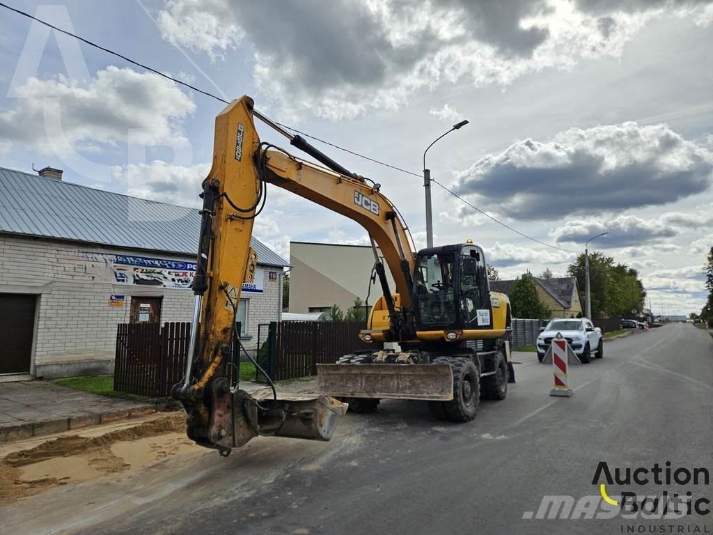 JCB JS 160 W ホイール式油圧ショベル（パワーショベル・ユンボ・バックホー）