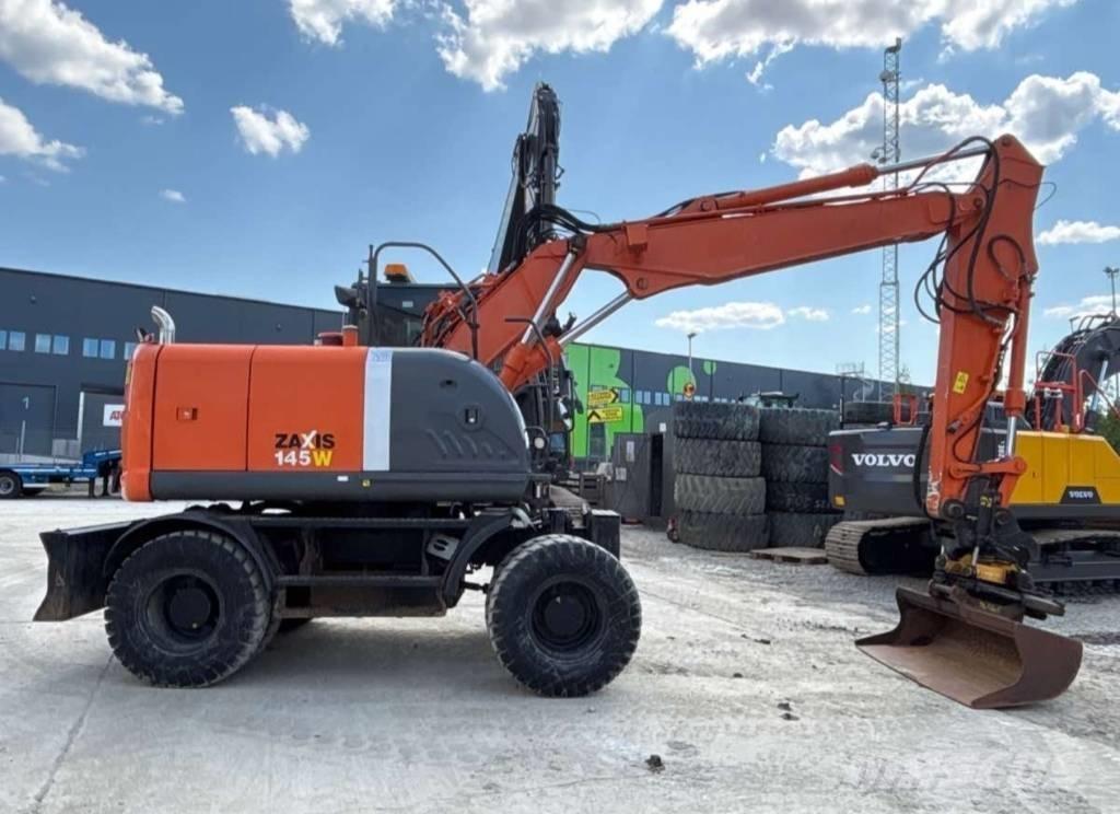 Hitachi ZX 145 W-3 ホイール式油圧ショベル（パワーショベル・ユンボ・バックホー）