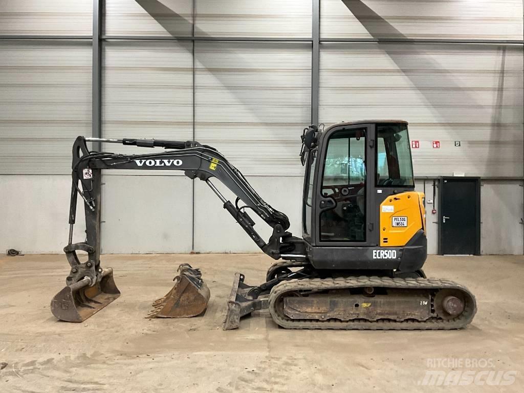 Volvo ECR 50 D ミニ油圧ショベル 7t以下（ミニユンボ・ミニディガー）