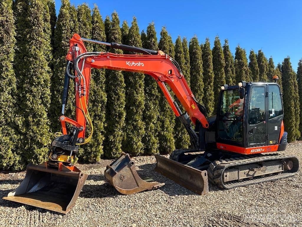 Kubota KX 080-4 ミニ油圧ショベル 7t以下（ミニユンボ・ミニディガー）