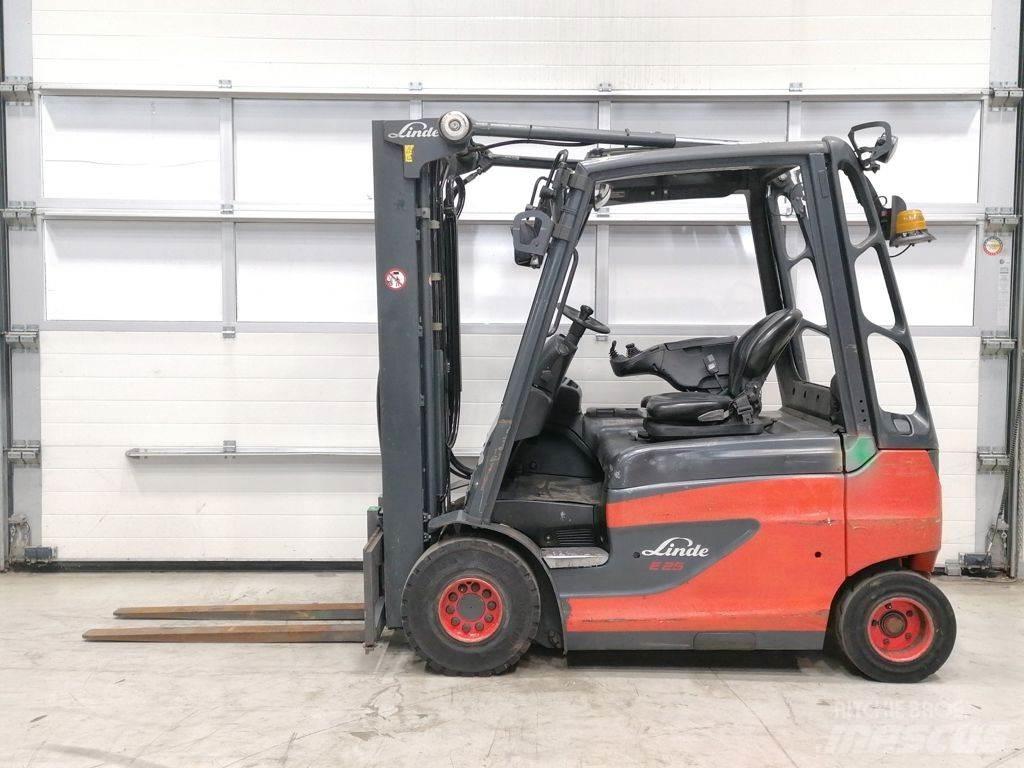 Linde E25-01 バッテリーフォークリフト