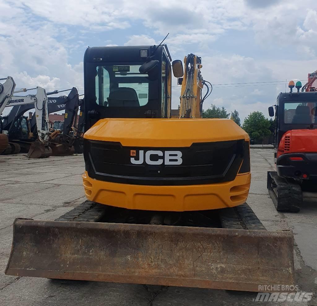 JCB 85 Z-1 中型油圧ショベル 7ｔ-12ｔ（ユンボ・パワーショベル・バックホー）