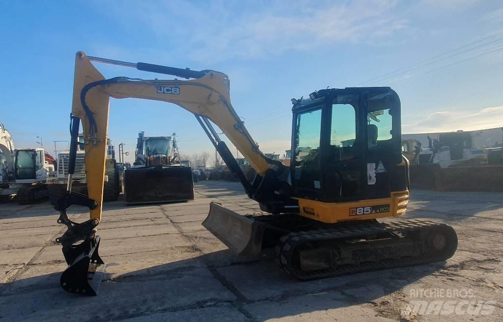 JCB 85 Z-1 中型油圧ショベル 7ｔ-12ｔ（ユンボ・パワーショベル・バックホー）