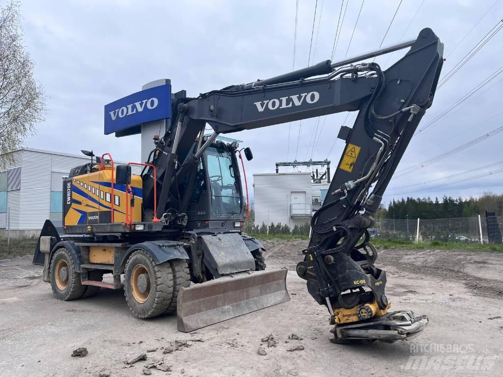 Volvo EWR 170 E ホイール式油圧ショベル（パワーショベル・ユンボ・バックホー）