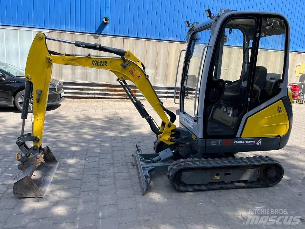 Wacker Neuson ET 18 ミニ油圧ショベル 7t以下（ミニユンボ・ミニディガー）