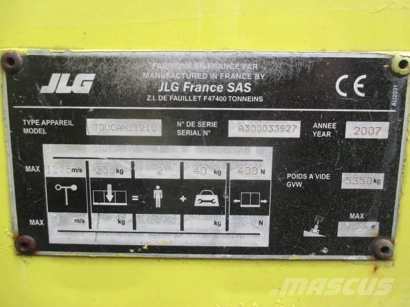 JLG Toucan 1210 ブームリフト　屈伸型