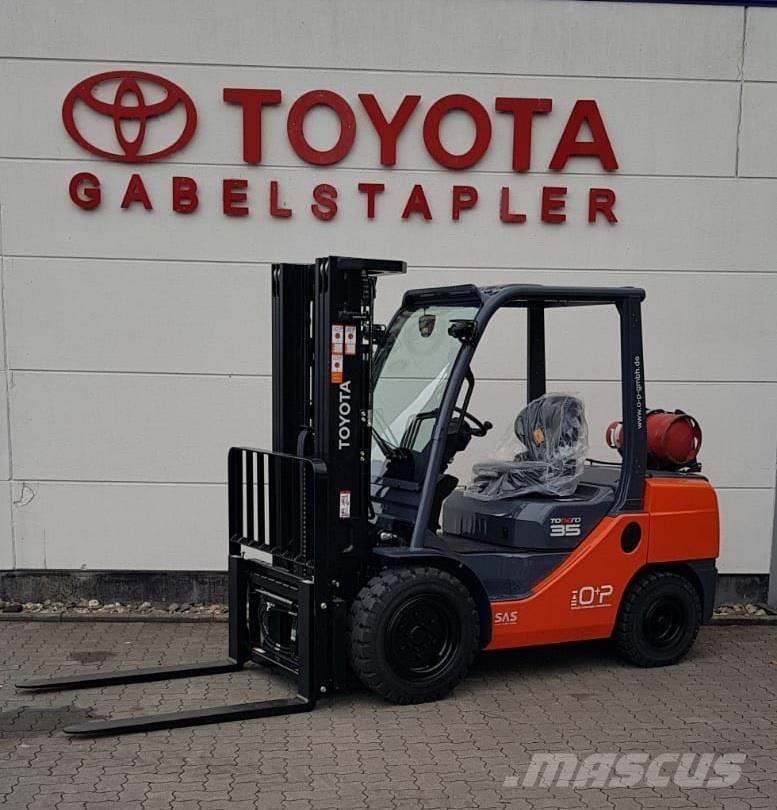 Toyota 02-8FGJF35 LPGフォークリフト