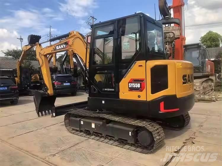 Sany SY 55 U 大型油圧ショベル12t以上（パワーショベル・ユンボ）