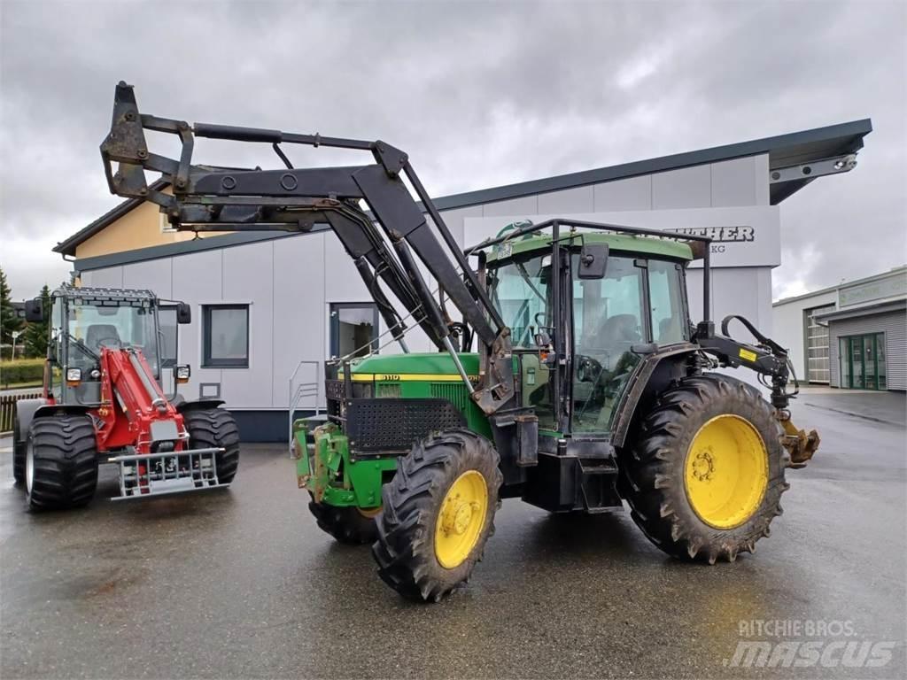 John Deere 6110SE 林業トラクター