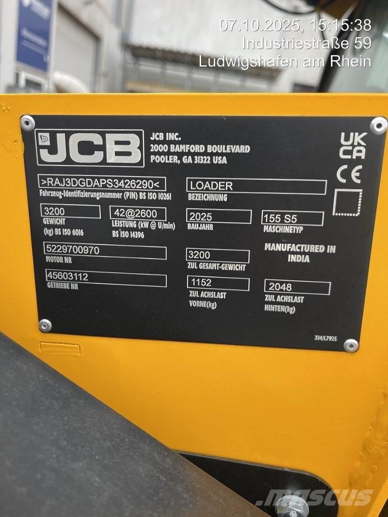 JCB 155 スキッドステアローダー