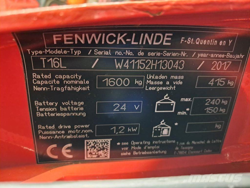 Linde T16L ローリフト