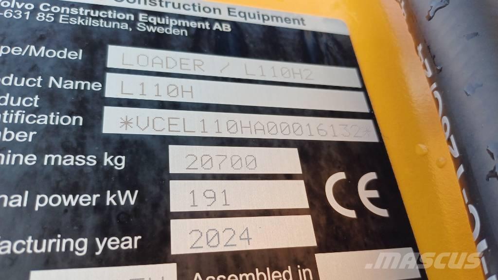 Volvo L 110 H ホイールローダー・タイヤショベル