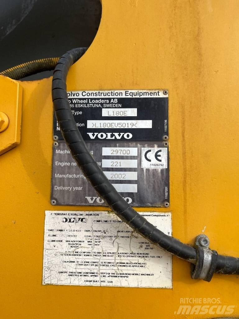 Volvo L 180 E ホイールローダー・タイヤショベル