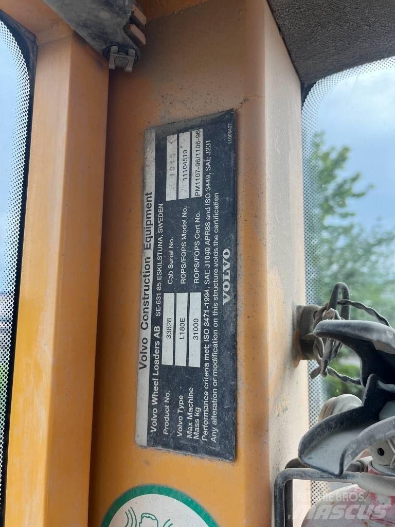 Volvo L 180 E ホイールローダー・タイヤショベル