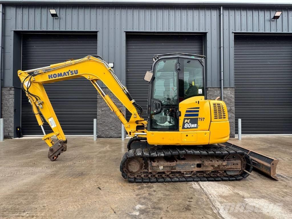 Komatsu PC 80 MR-5 中型油圧ショベル 7ｔ-12ｔ（ユンボ・パワーショベル・バックホー）