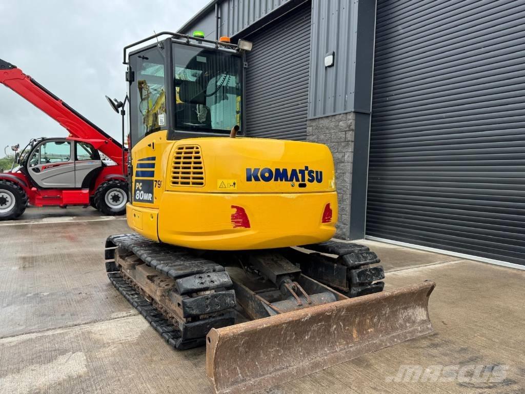 Komatsu PC 80 MR-5 中型油圧ショベル 7ｔ-12ｔ（ユンボ・パワーショベル・バックホー）