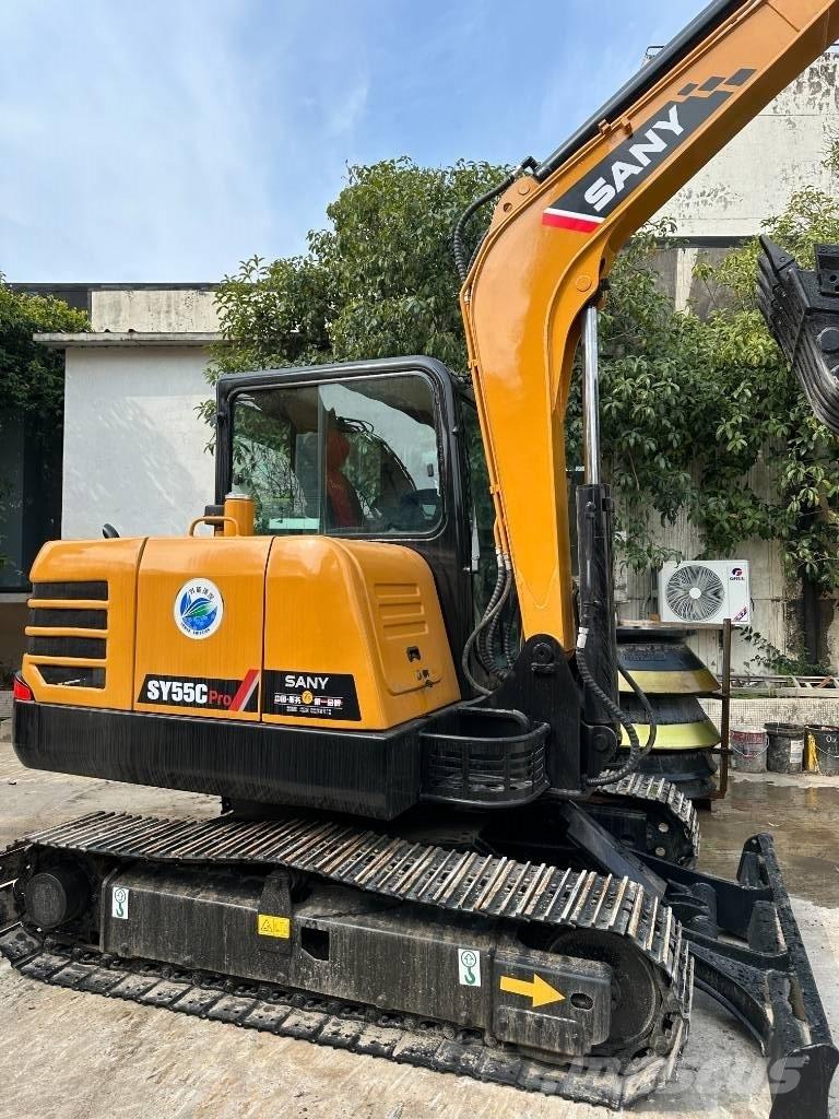 Sany SY 55 中型油圧ショベル 7ｔ-12ｔ（ユンボ・パワーショベル・バックホー）
