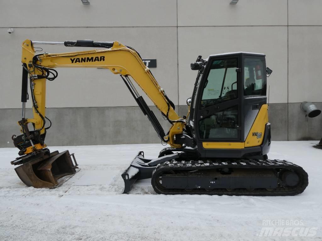 Yanmar Vio 80-1A 中型油圧ショベル 7ｔ-12ｔ（ユンボ・パワーショベル・バックホー）