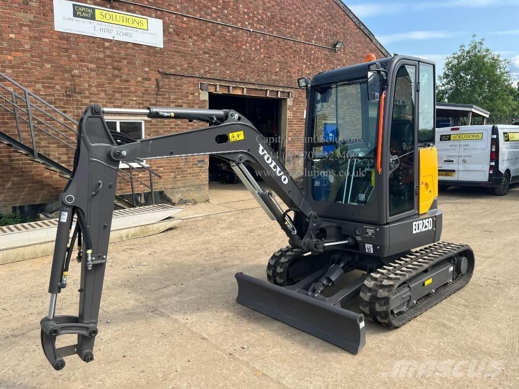 Volvo ECR 25 D ミニ油圧ショベル 7t以下（ミニユンボ・ミニディガー）