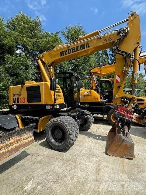 Hydrema MX18T4 ホイール式油圧ショベル（パワーショベル・ユンボ・バックホー）