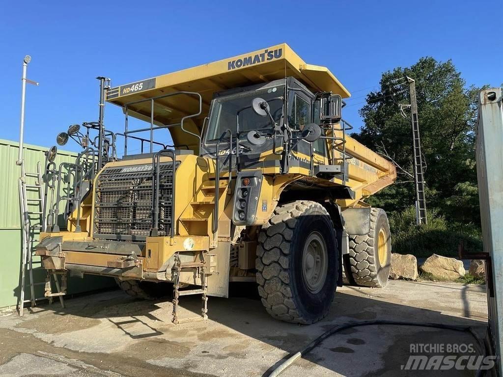 Komatsu HD465-8 サイト　ダンプ