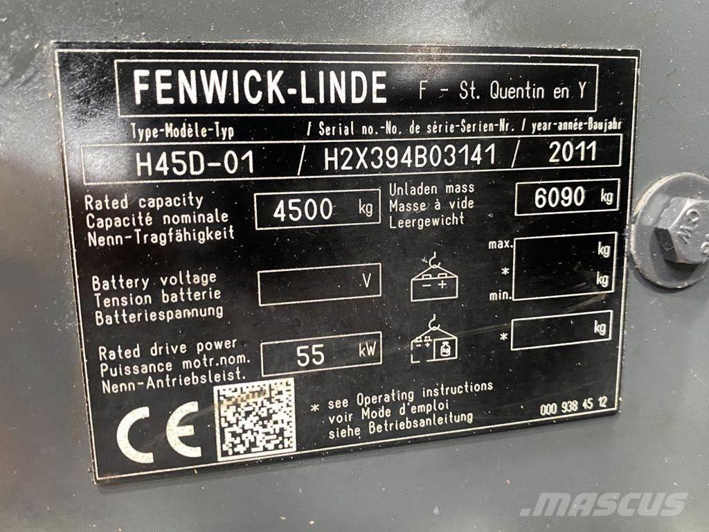 Linde H45D-01 ディーゼル・軽油