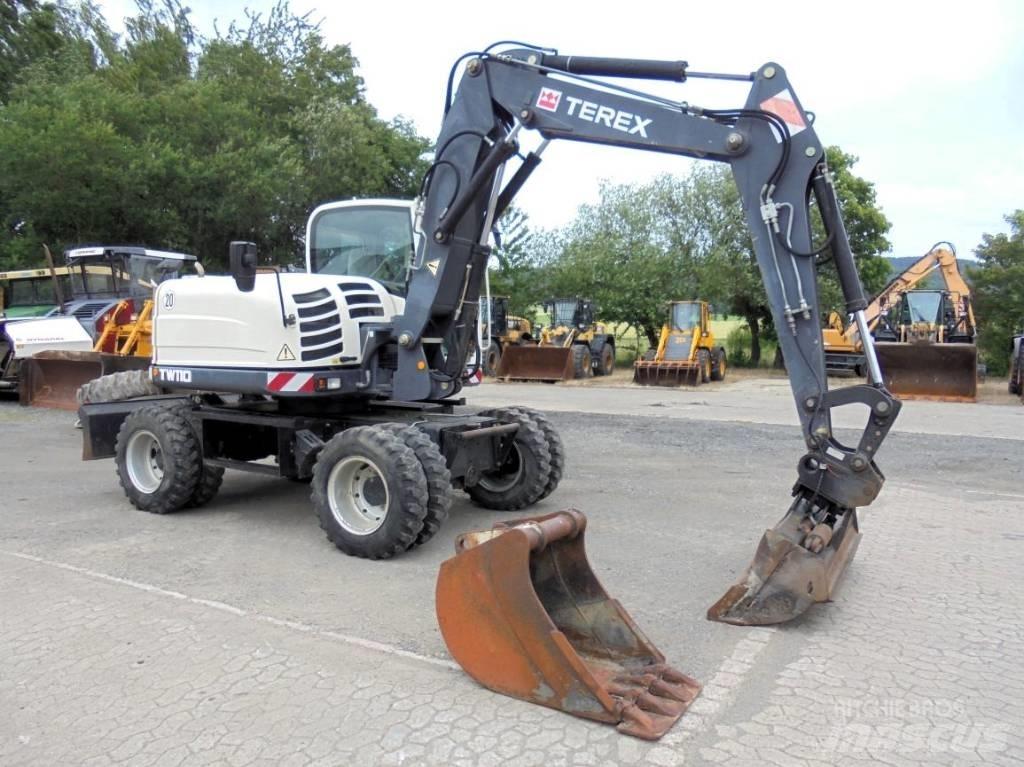 Terex Schaeff TW 110 ホイール式油圧ショベル（パワーショベル・ユンボ・バックホー）