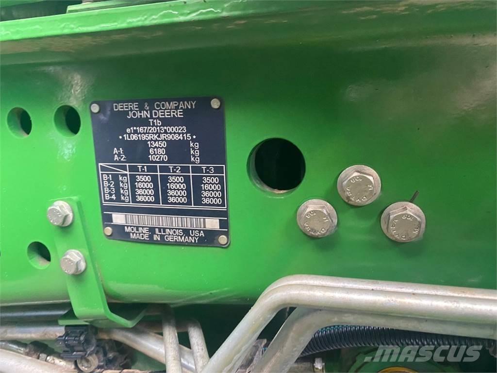 John Deere 6195R トラクター