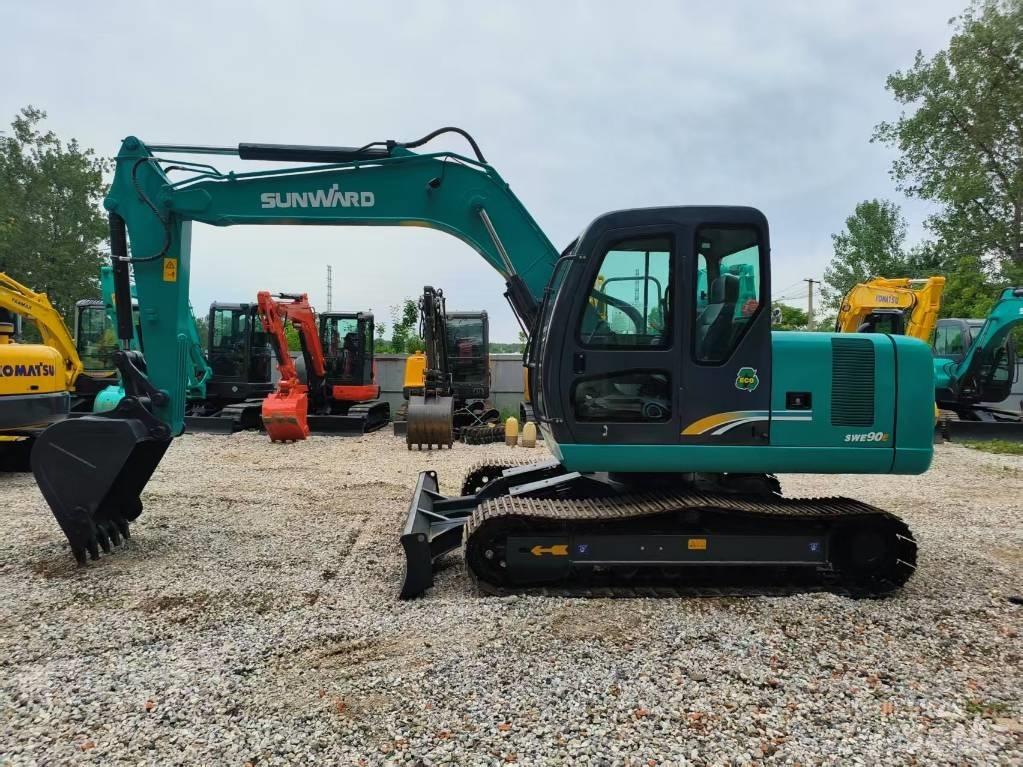 Sunward SWE 90 中型油圧ショベル 7ｔ-12ｔ（ユンボ・パワーショベル・バックホー）