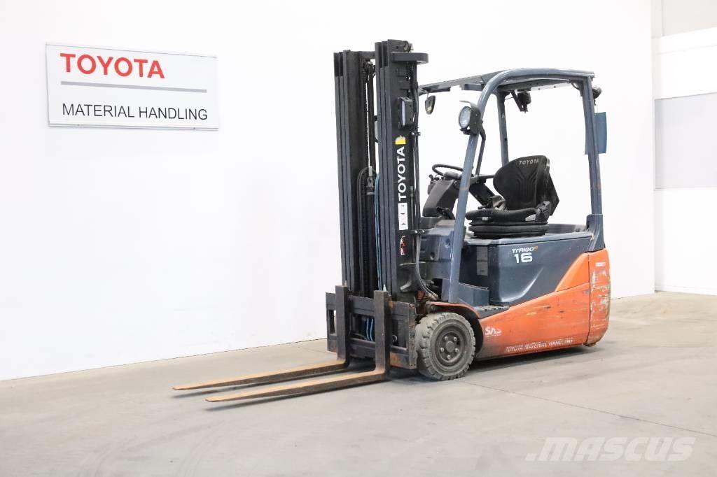 Toyota 8FBE16T バッテリーフォークリフト