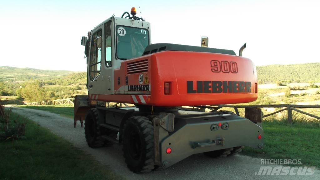 Liebherr A 900 C ホイール式油圧ショベル（パワーショベル・ユンボ・バックホー）