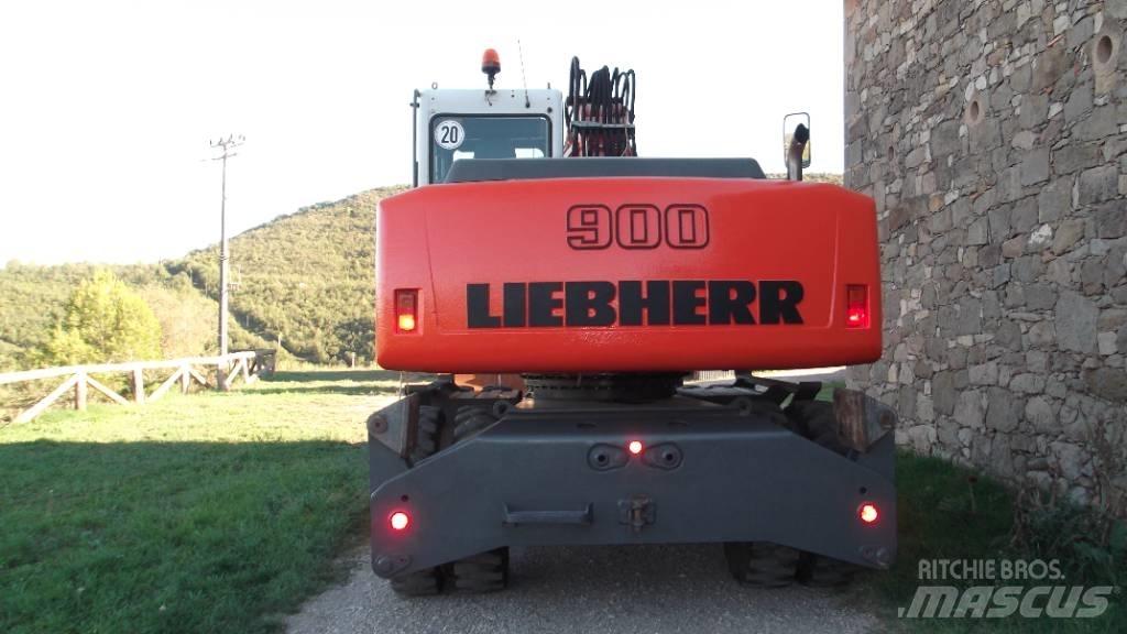 Liebherr A 900 C ホイール式油圧ショベル（パワーショベル・ユンボ・バックホー）