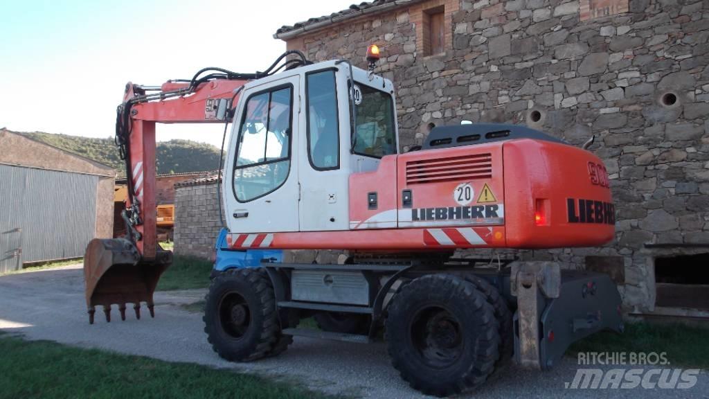 Liebherr A 900 C ホイール式油圧ショベル（パワーショベル・ユンボ・バックホー）