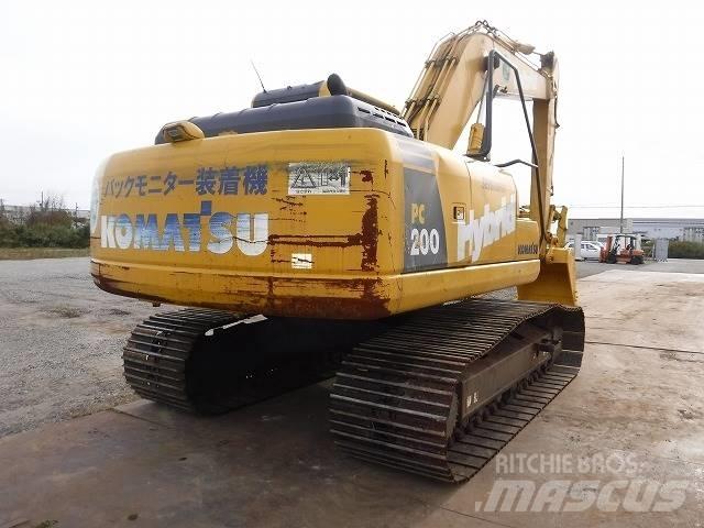 Komatsu PC200-8E0 中型油圧ショベル 7ｔ-12ｔ（ユンボ・パワーショベル・バックホー）