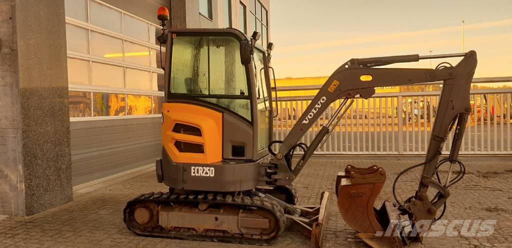 Volvo ECR 25 D ミニ油圧ショベル 7t以下（ミニユンボ・ミニディガー）