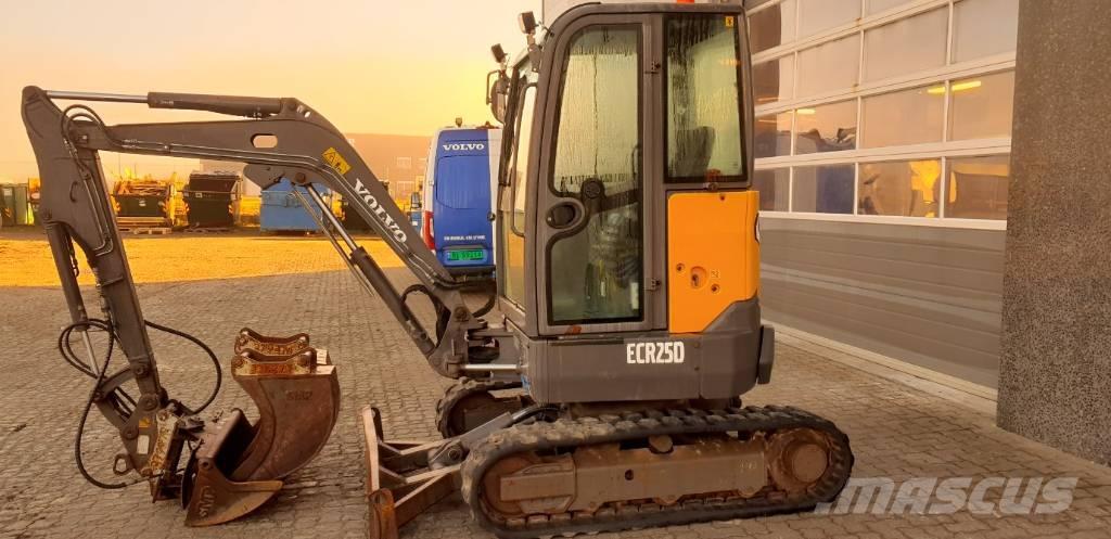 Volvo ECR 25 D ミニ油圧ショベル 7t以下（ミニユンボ・ミニディガー）