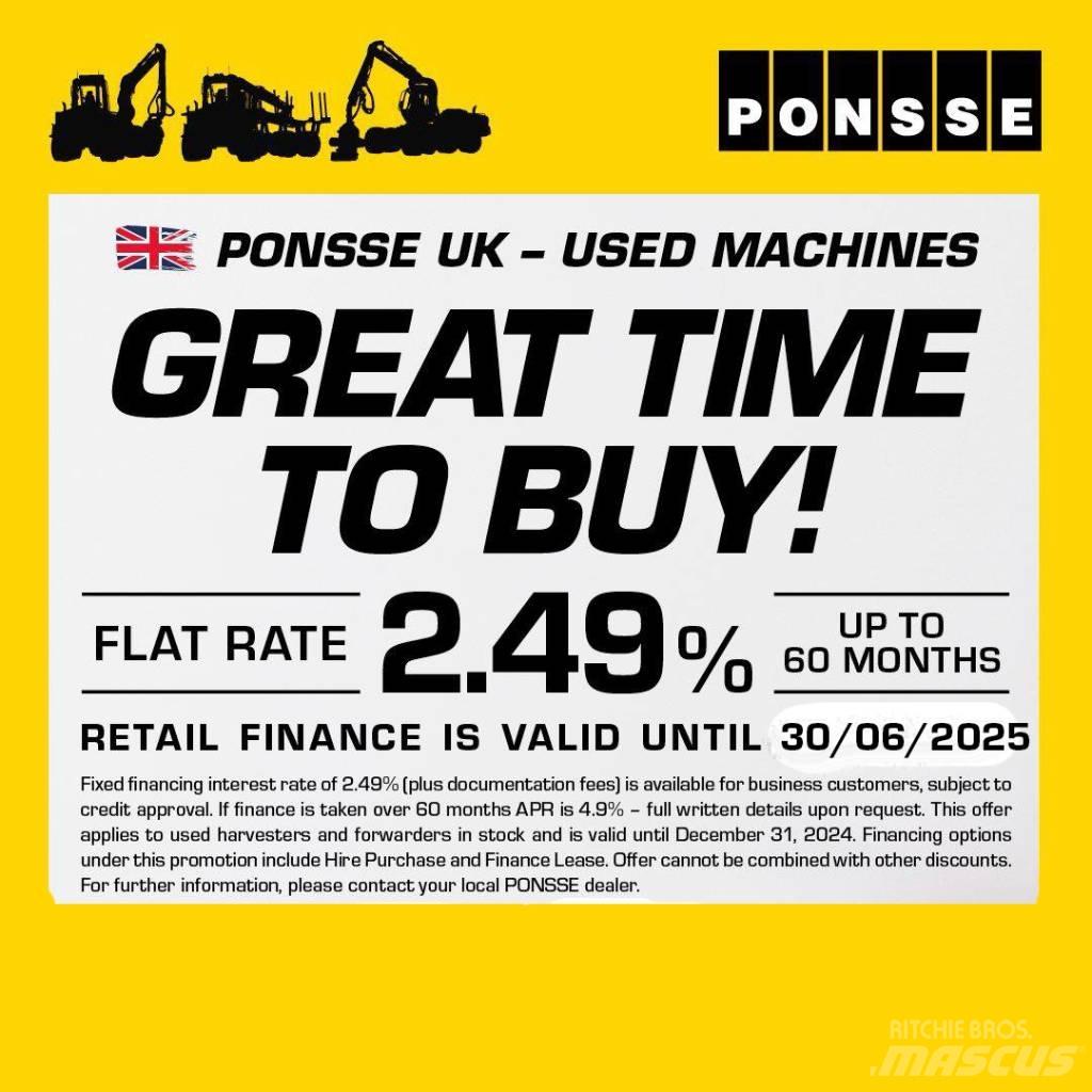Komatsu 931.1 ハーベスター