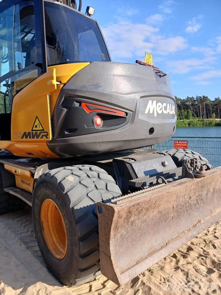 Mecalac 15 MWR ホイール式油圧ショベル（パワーショベル・ユンボ・バックホー）