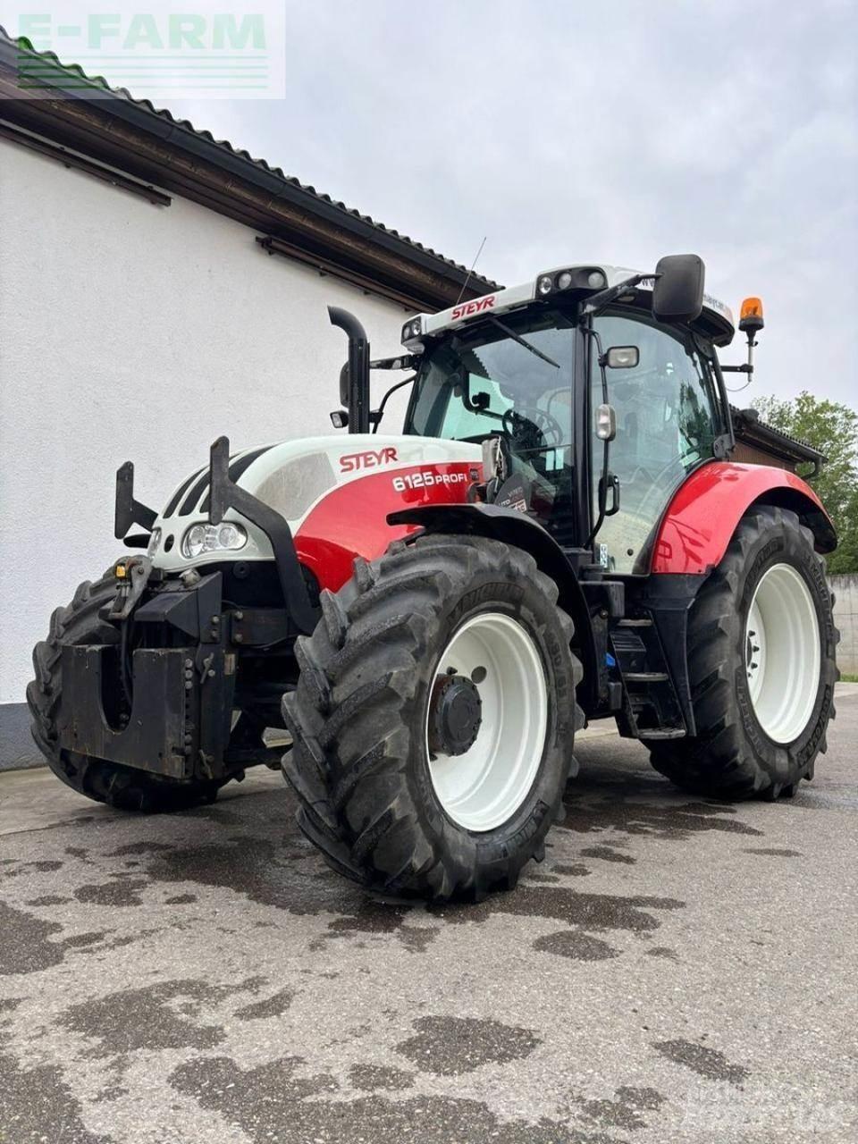 Steyr profi 6125 トラクター