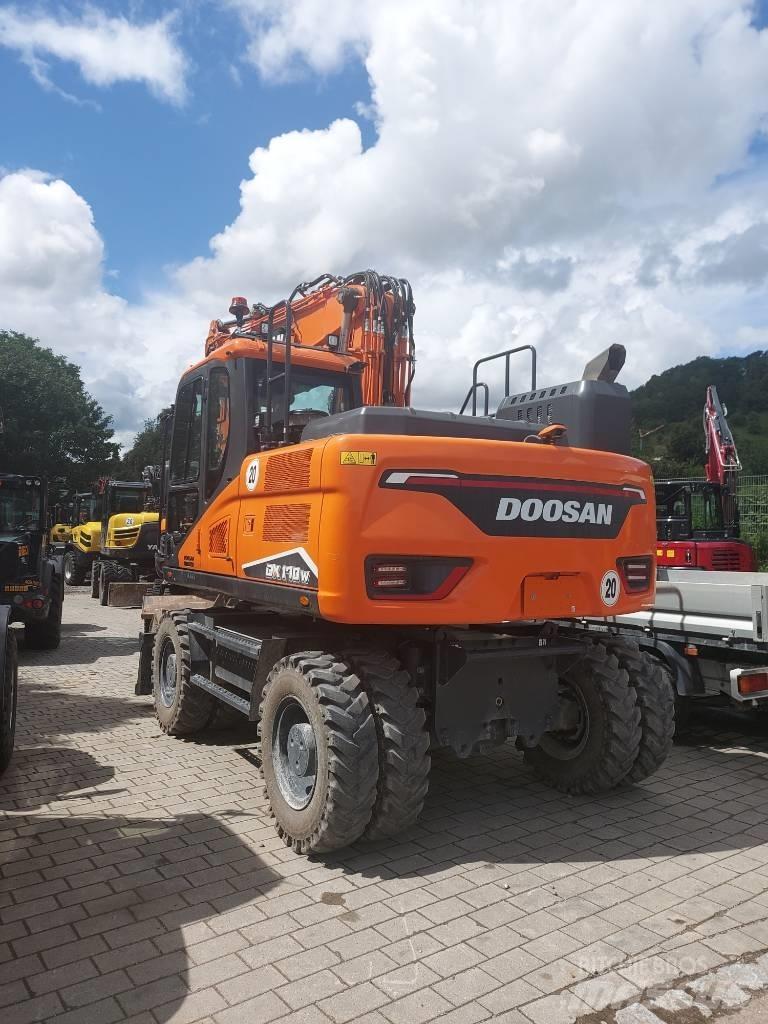 Develon DX 170 W-7 ホイール式油圧ショベル（パワーショベル・ユンボ・バックホー）