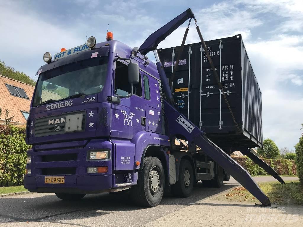 MAN TGA 35.430 クレーントラック、ユニック車