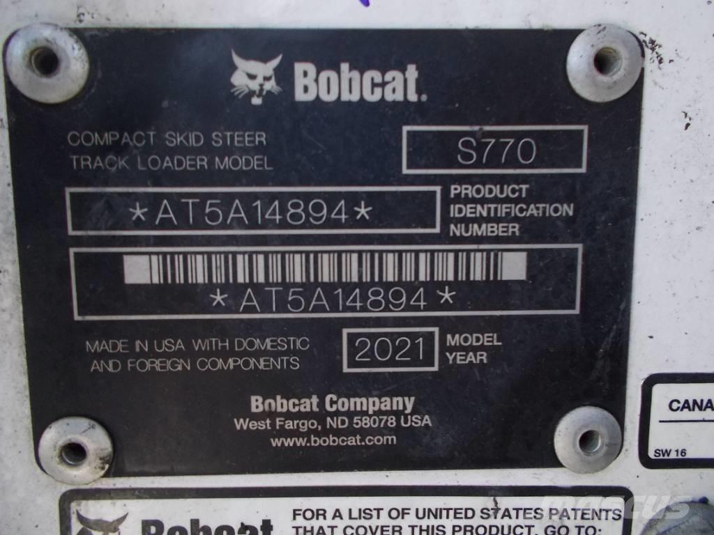 Bobcat S770 スキッドステアローダー